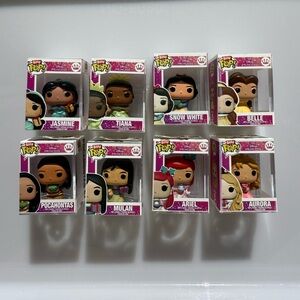 Disney Princess Bitty Funko Pops